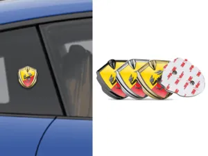 Fiat Abarth Abzeichen Selbstklebend Moderner Look Solider Bau